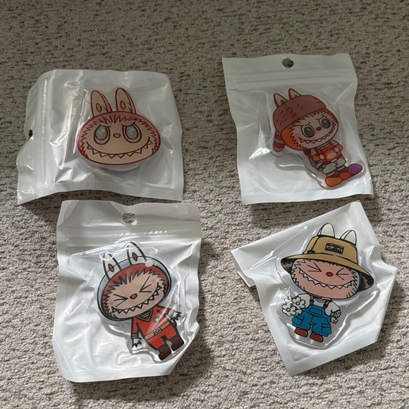 Cute Character Keychains Set - Picture 1 of 5